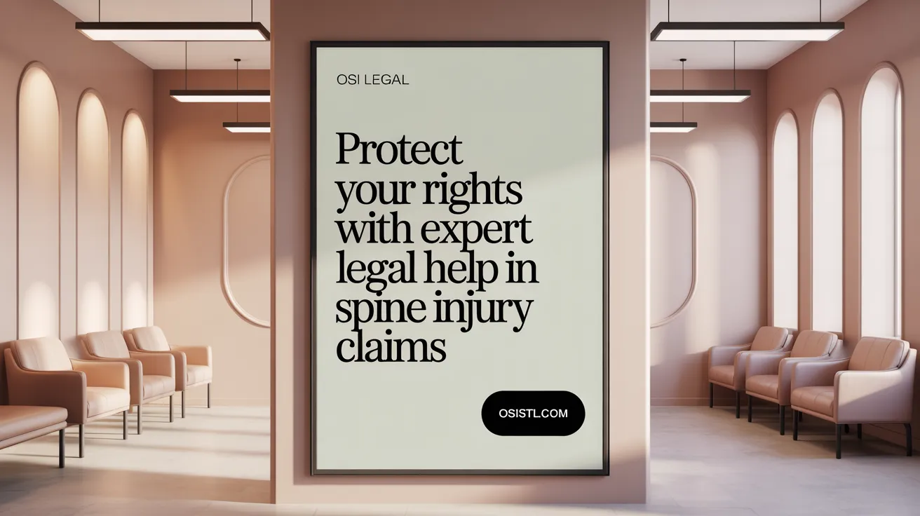 Protect Your Rights with Expert Legal Help in Spine Injury Claims