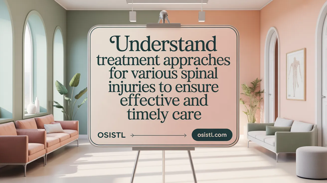Understand treatment approaches for various spinal injuries to ensure effective and timely care.
