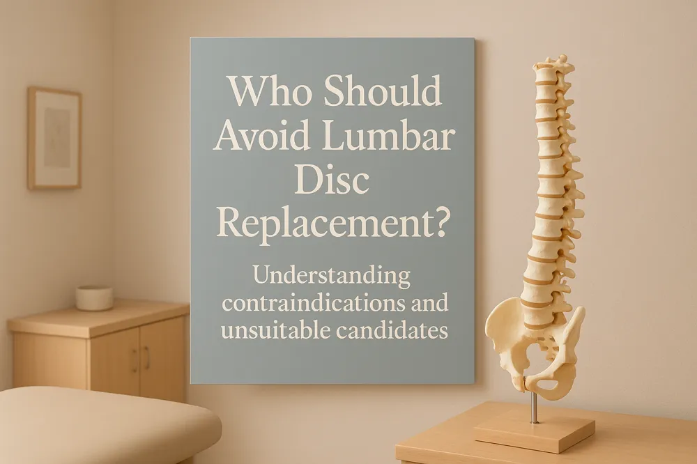 Who Should Avoid Lumbar Disc Replacement? Understanding contraindications and unsuitable candidates.