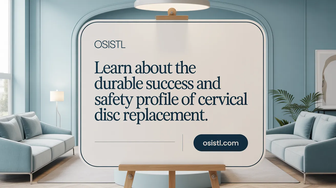 Learn about the durable success and safety profile of cervical disc replacement.