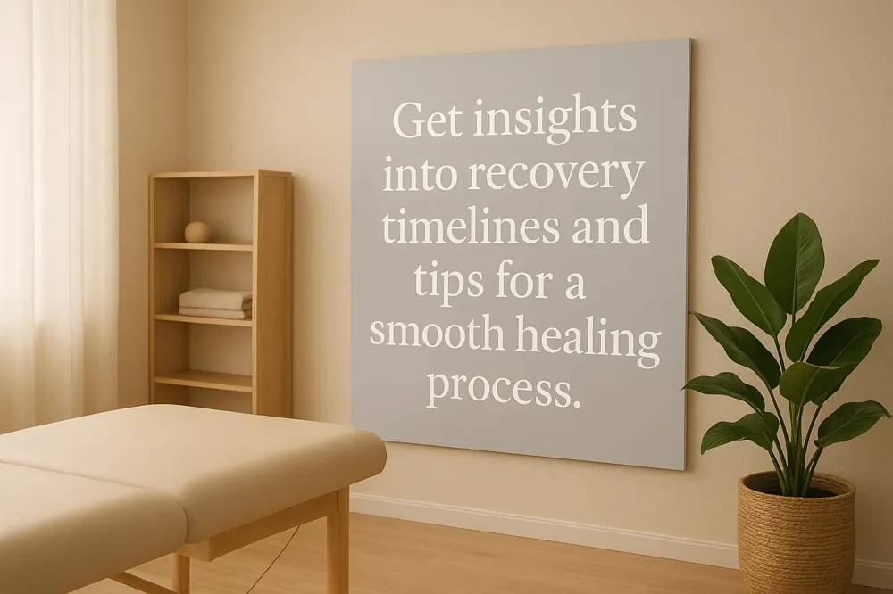 Get insights into recovery timelines and tips for a smooth healing process.