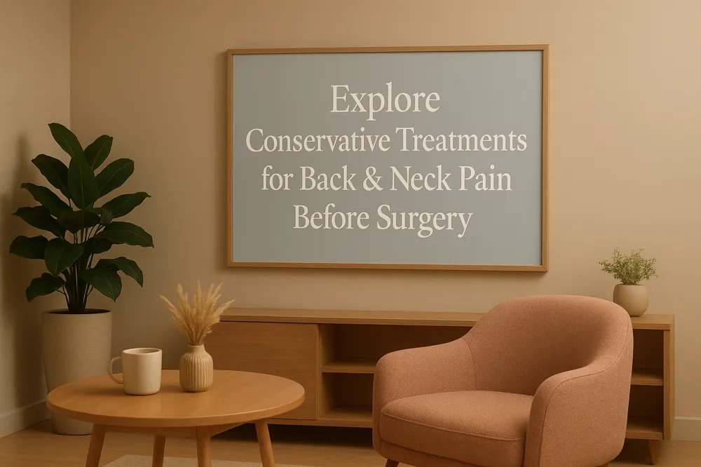 Explore Conservative Treatments for Back & Neck Pain Before Surgery