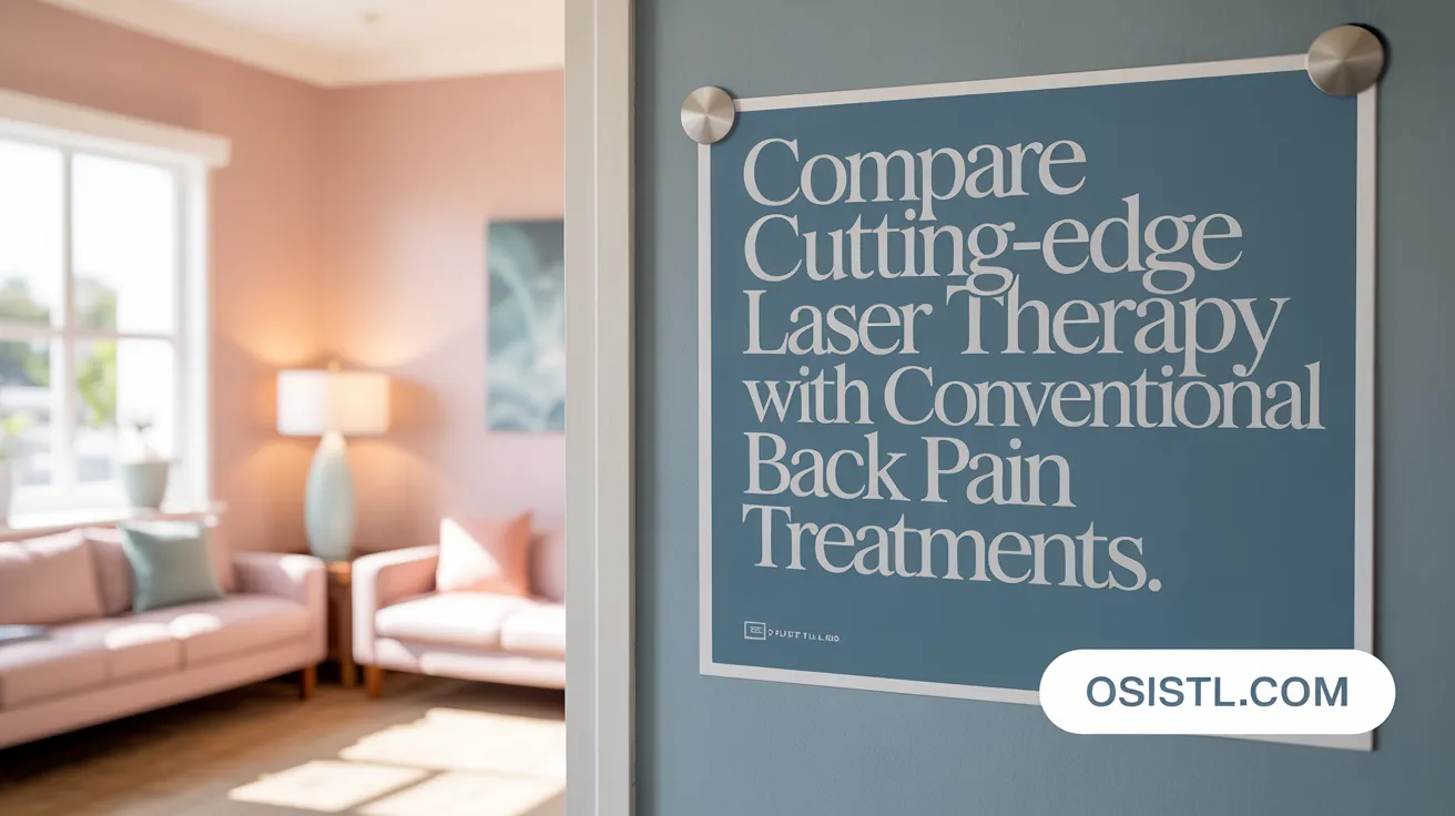 Compare Cutting-Edge Laser Therapy with Conventional Back Pain Treatments