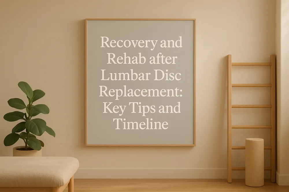 Recovery and Rehab after Lumbar Disc Replacement: Key Tips and Timeline.