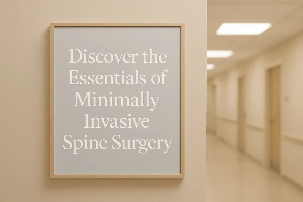 Discover the Essentials of Minimally Invasive Spine Surgery