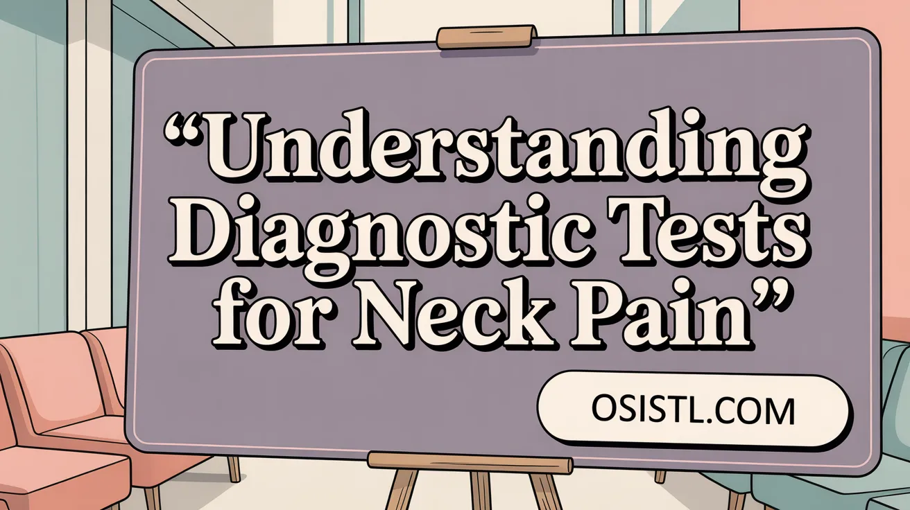 Understanding Diagnostic Tests for Neck Pain