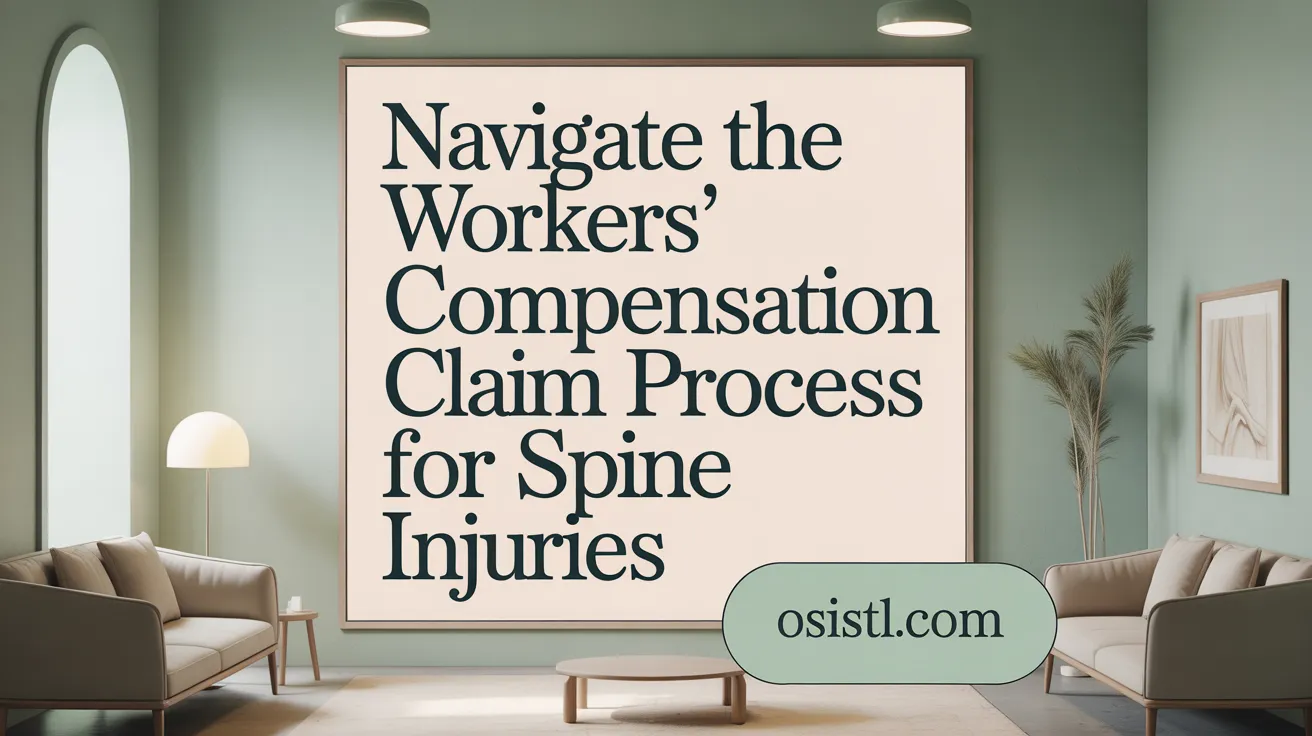 Navigate the Workers’ Compensation Claim Process for Spine Injuries