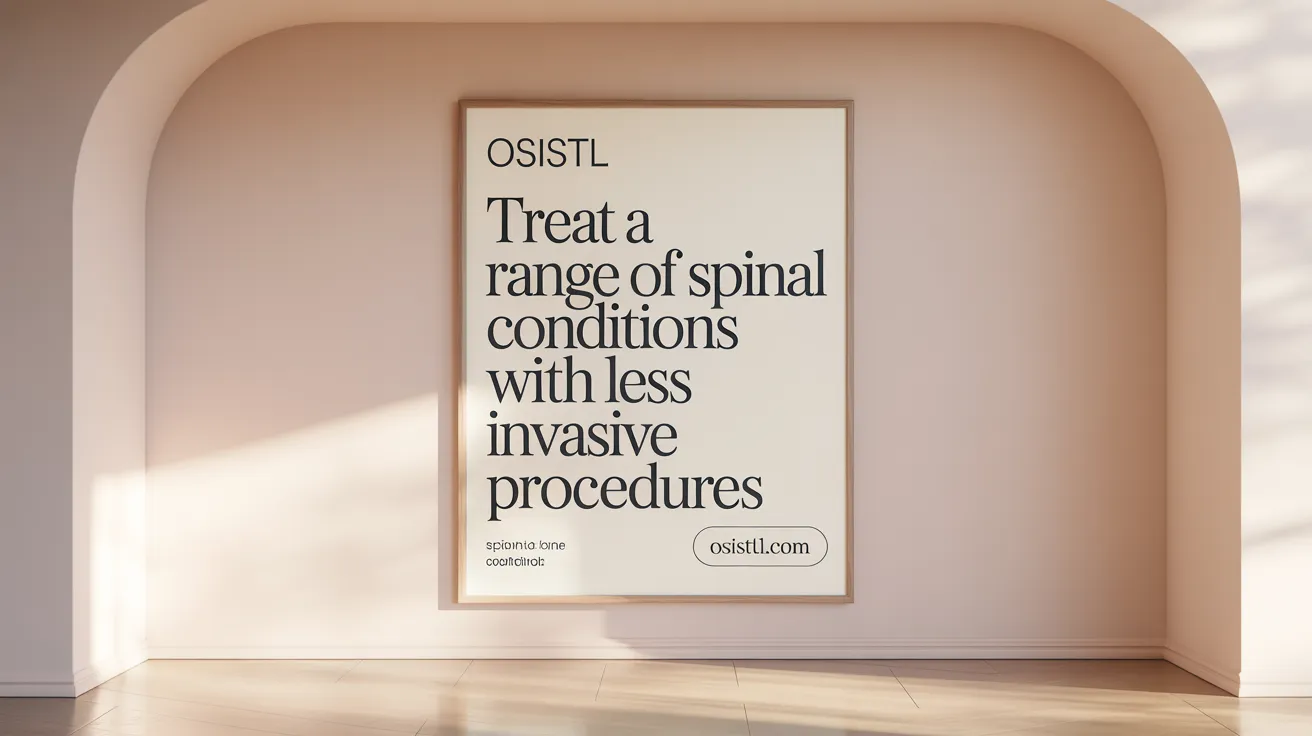 Treat a Range of Spinal Conditions with Less Invasive Procedures