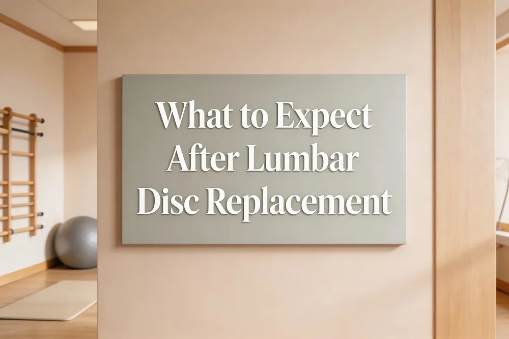 What to Expect After Lumbar Disc Replacement