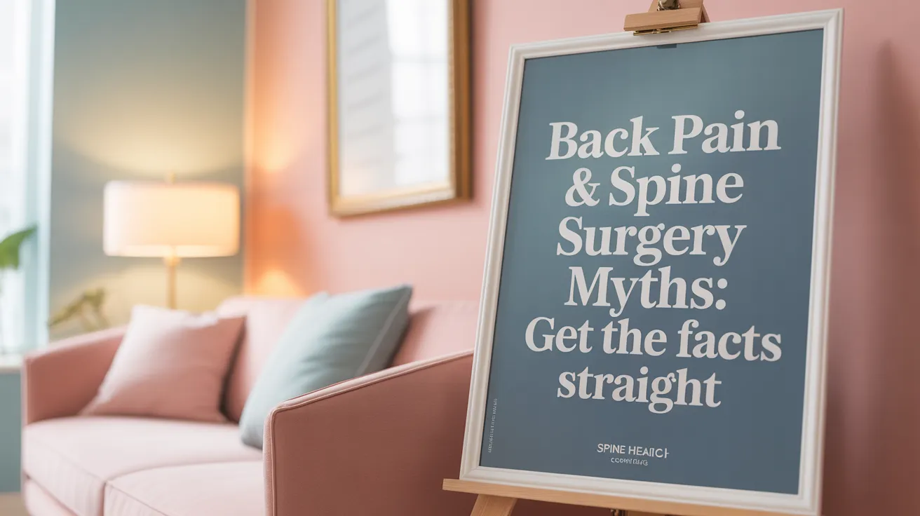 Back Pain & Spine Surgery Myths: Get the Facts Straight