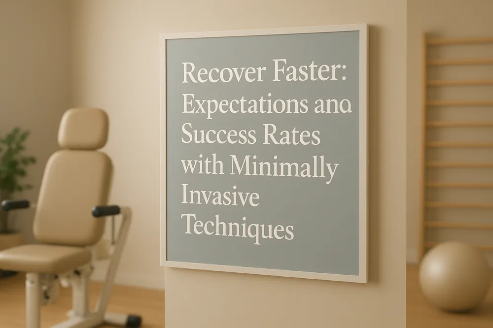 Recover Faster: Expectations and Success Rates with Minimally Invasive Techniques