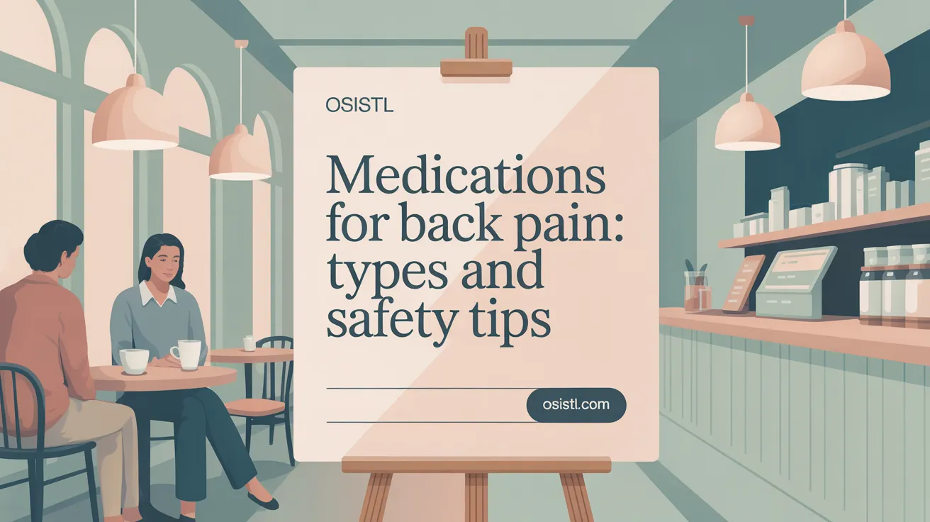 Medications for Back Pain: Types and Safety Tips