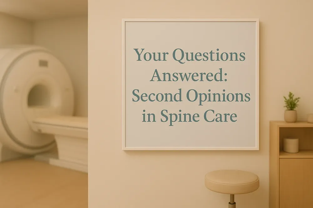 Your Questions Answered: Second Opinions in Spine Care
