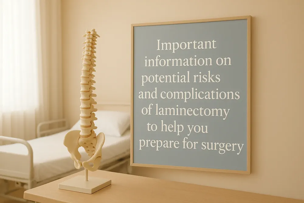 Important information on potential risks and complications of laminectomy to help you prepare for surgery.