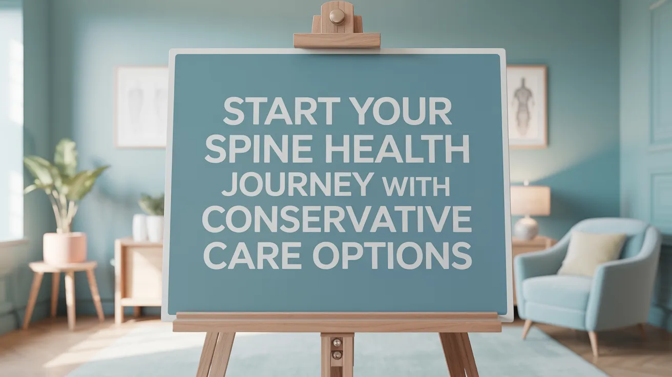 Start Your Spine Health Journey with Conservative Care Options
