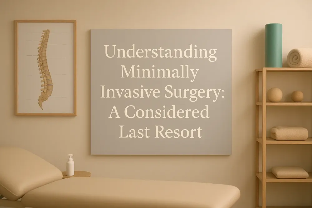 Understanding Minimally Invasive Surgery: A Considered Last Resort