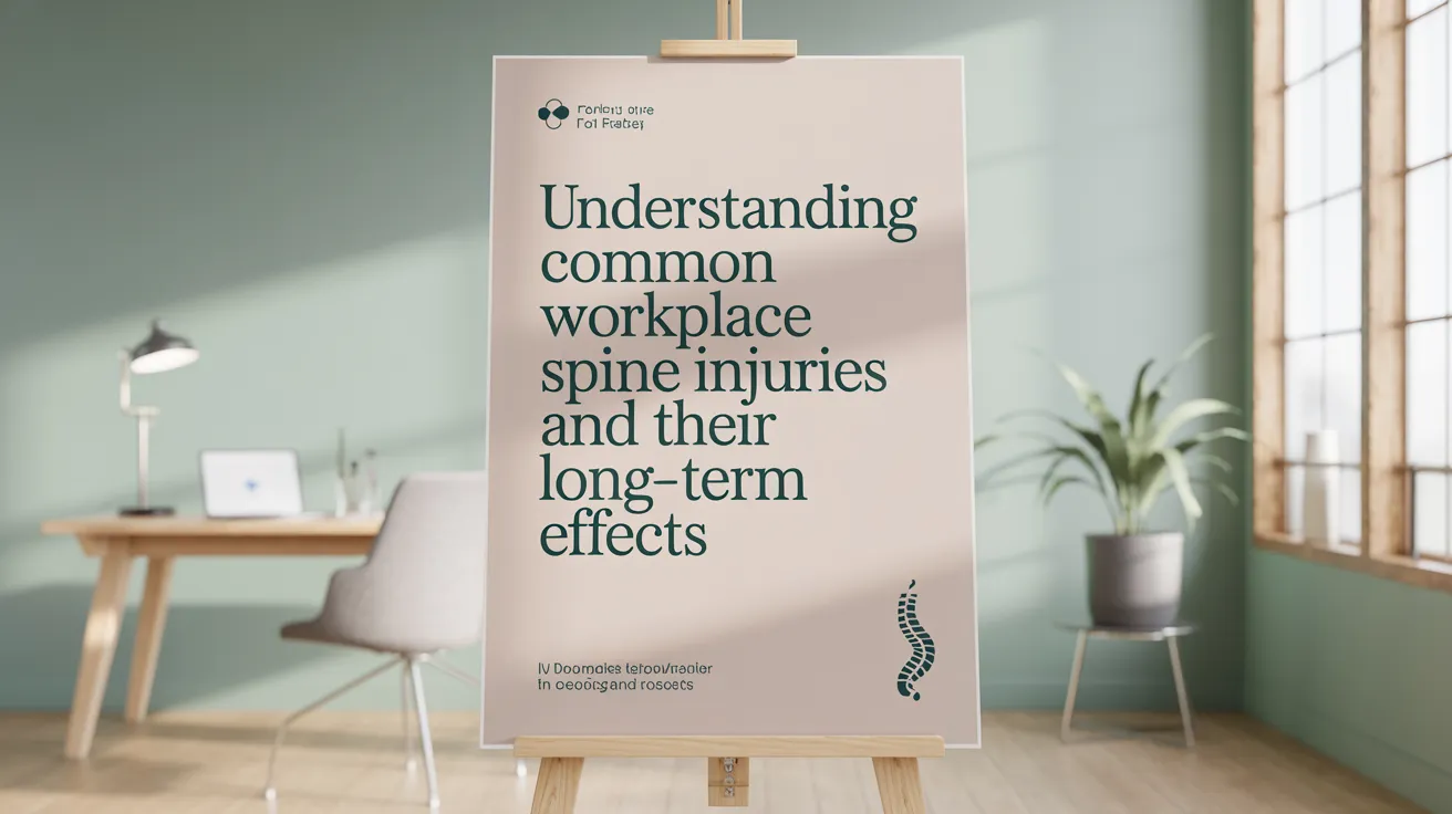 Understanding Common Workplace Spine Injuries and Their Long-Term Effects