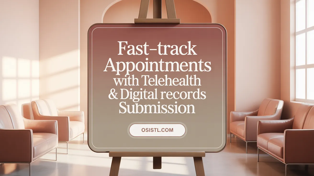 Fast-Track Appointments with Telehealth & Digital Records Submission