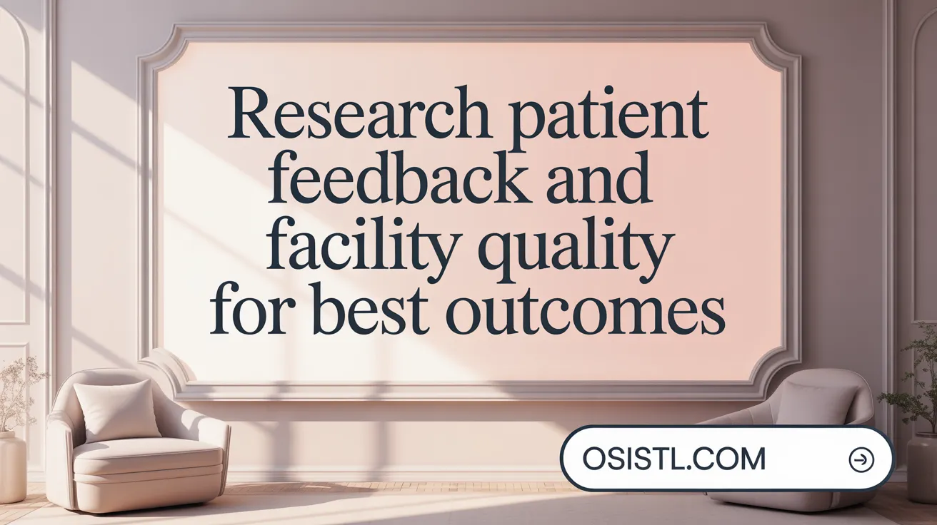 Research Patient Feedback and Facility Quality for Best Outcomes