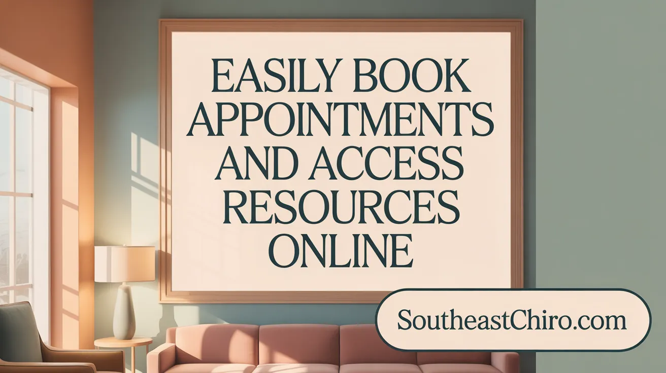 Easily Book Appointments and Access Resources Online