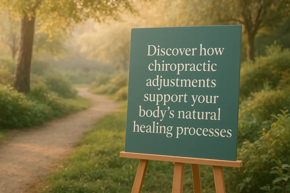 Discover how chiropractic adjustments support your body's natural healing processes.