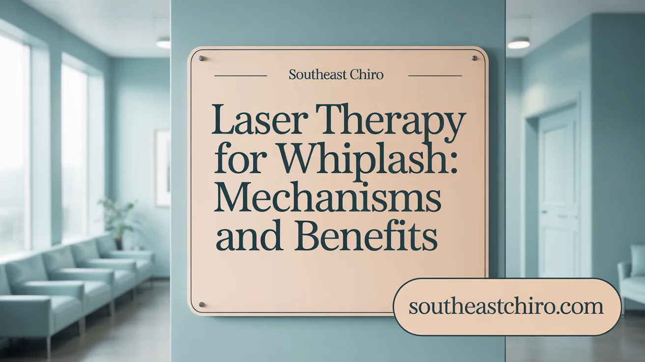 Laser Therapy for Whiplash: Mechanisms and Benefits