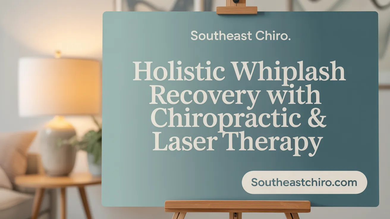 Holistic Whiplash Recovery with Chiropractic & Laser Therapy