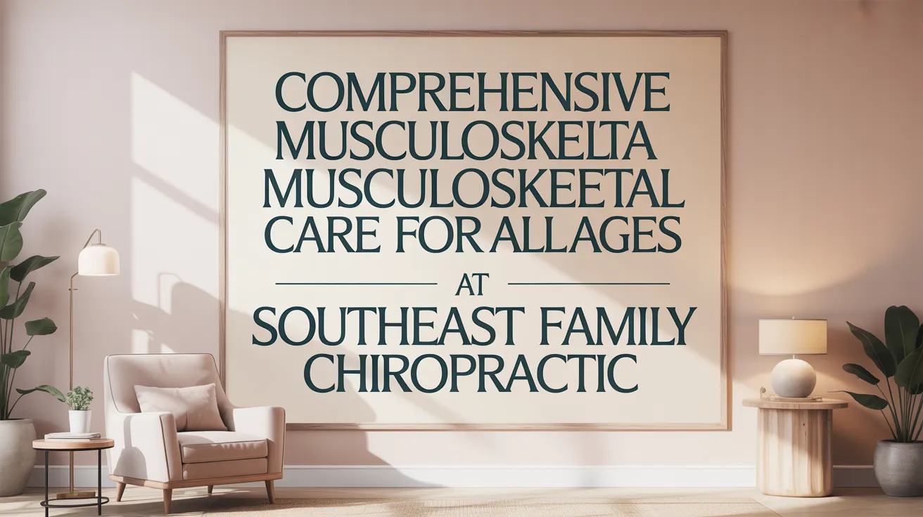 Comprehensive Musculoskeletal Care for All Ages at Southeast Family Chiropractic