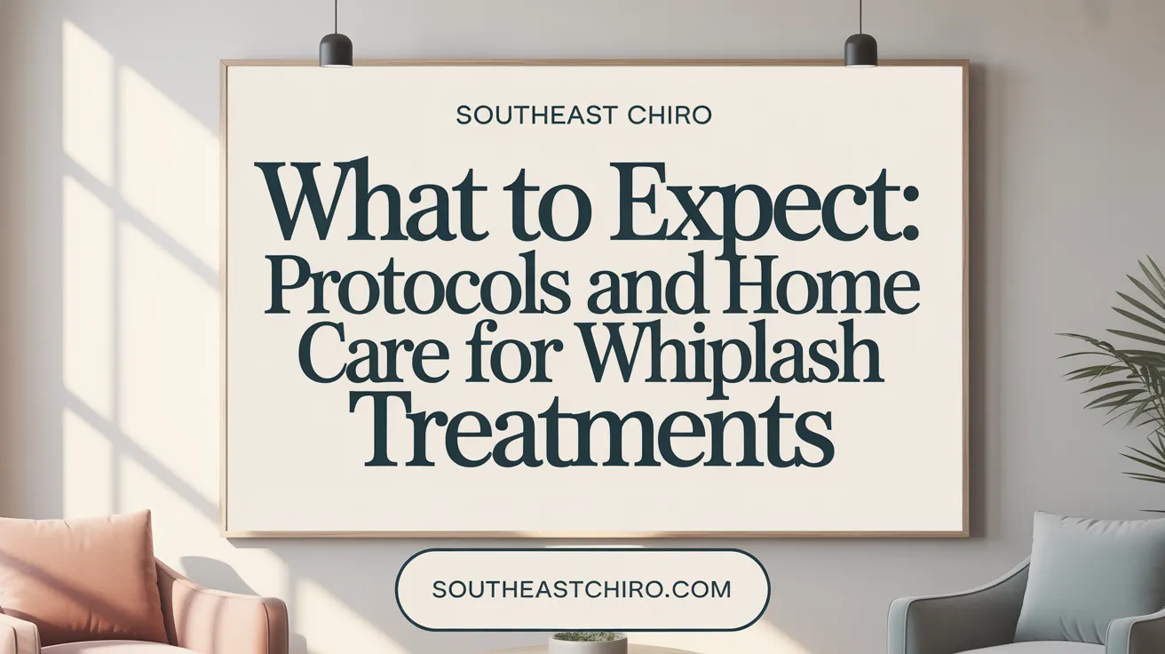 What to Expect: Protocols and Home Care for Whiplash Treatments