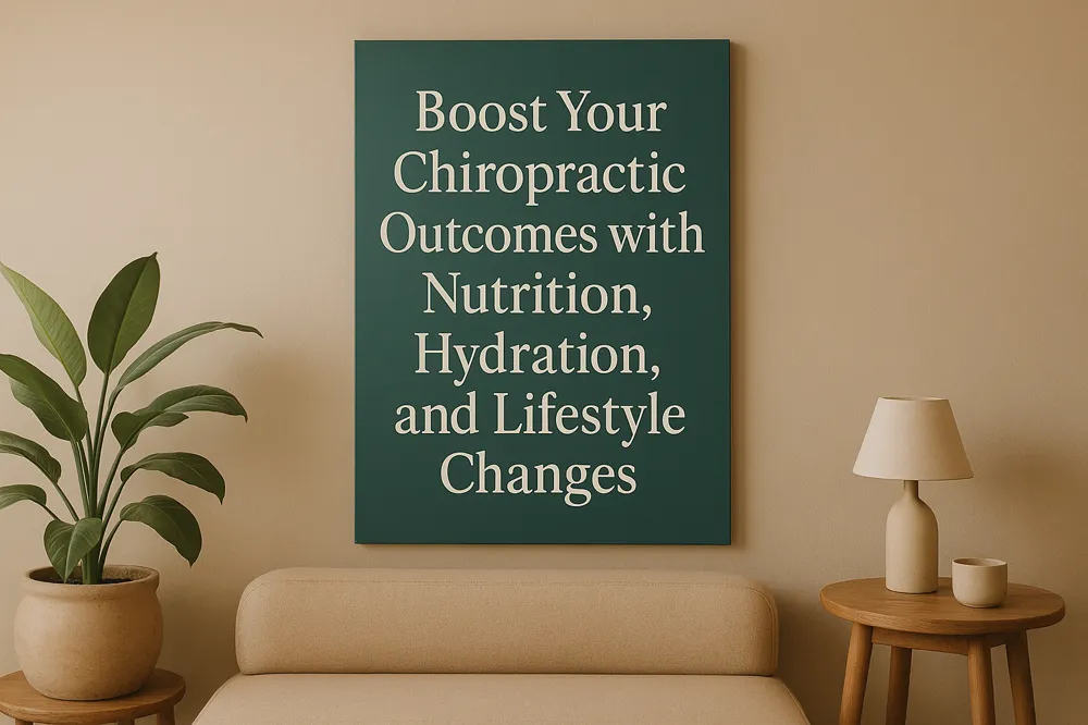 Boost Your Chiropractic Outcomes with Nutrition, Hydration, and Lifestyle Changes