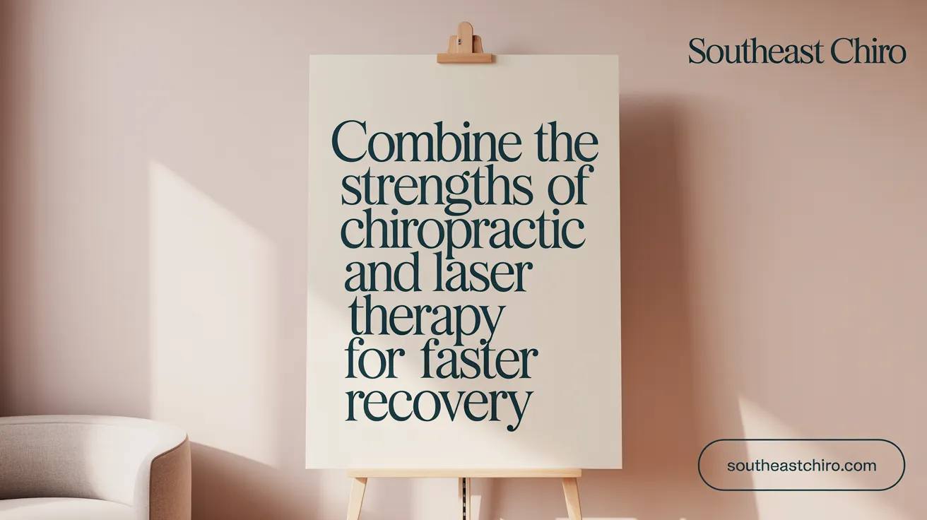 Combine the Strengths of Chiropractic and Laser Therapy for Faster Recovery