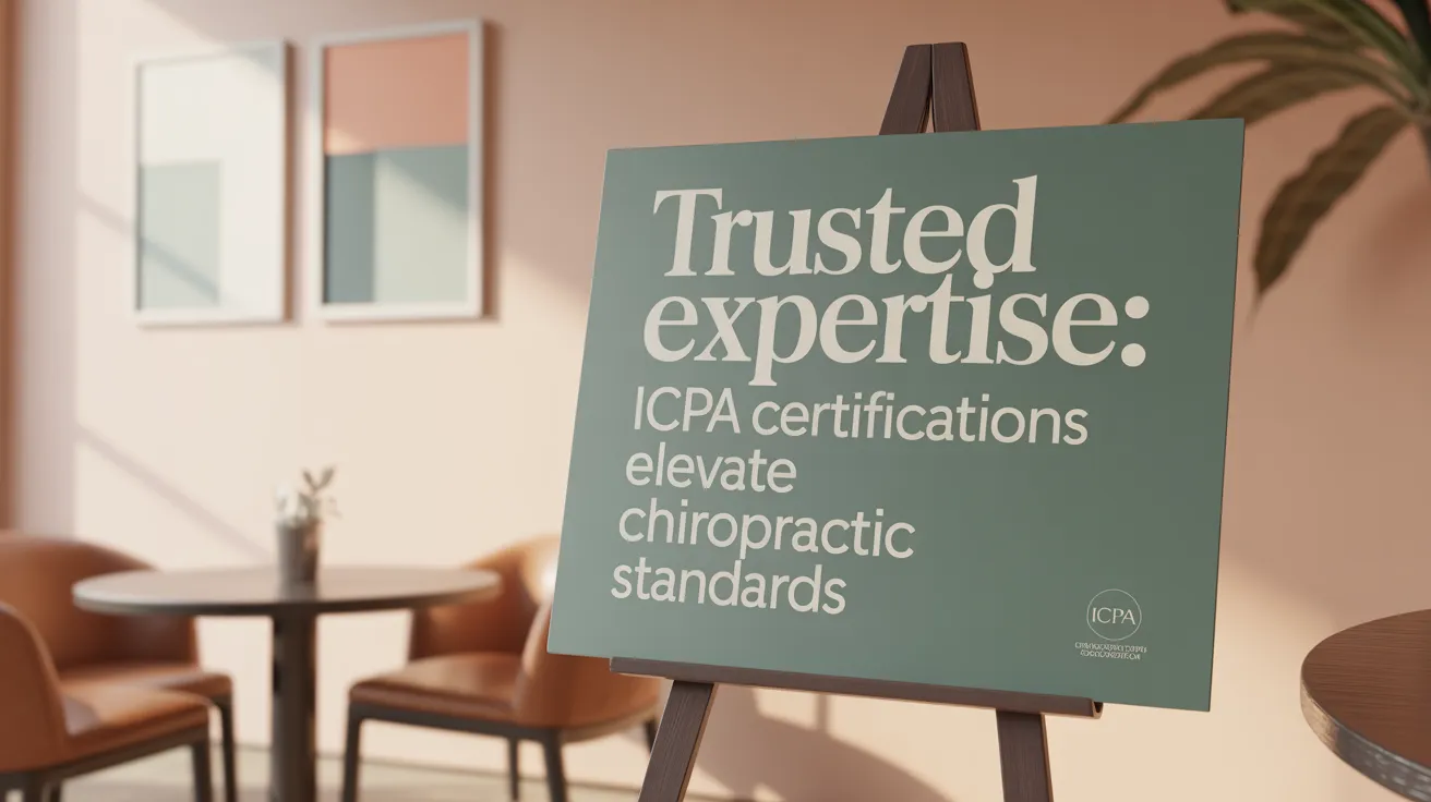 Trusted Expertise: ICPA Certifications Elevate Chiropractic Standards