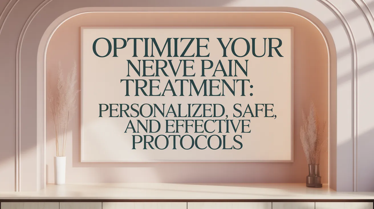 Optimize Your Nerve Pain Treatment: Personalized, Safe, and Effective Protocols