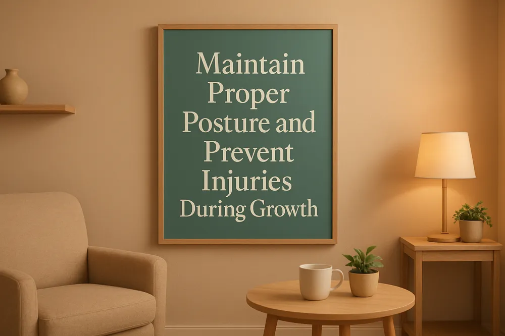 Maintain Proper Posture and Prevent Injuries During Growth