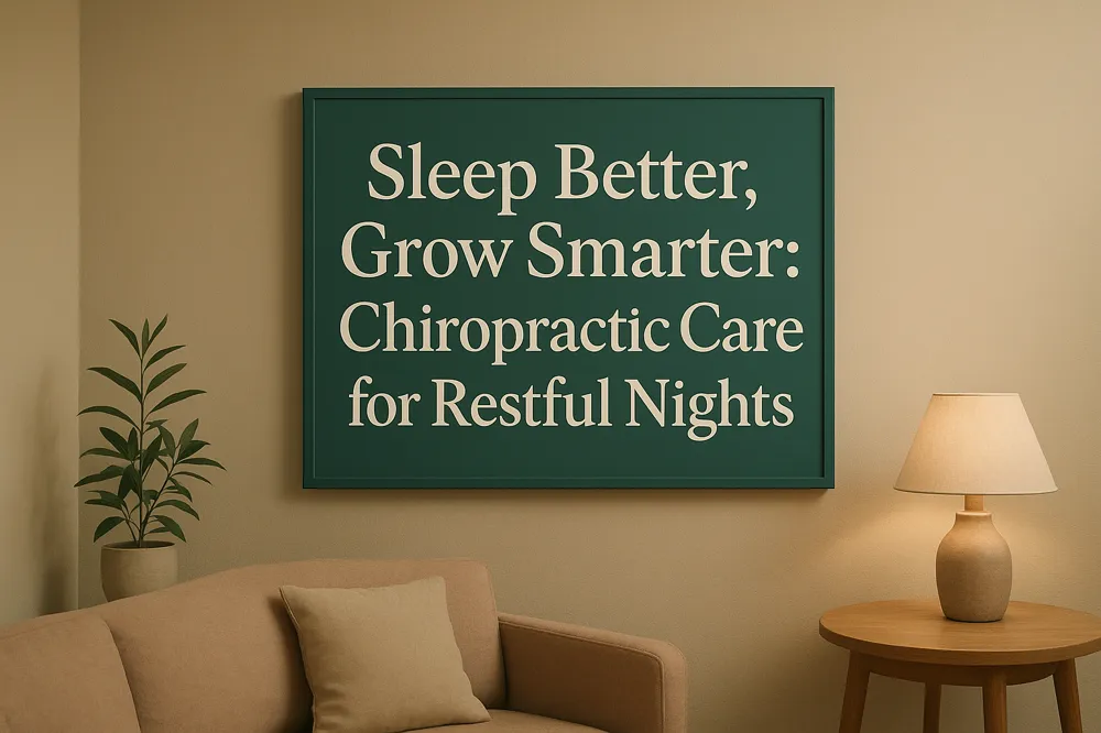 Sleep Better, Grow Smarter: Chiropractic Care for Restful Nights