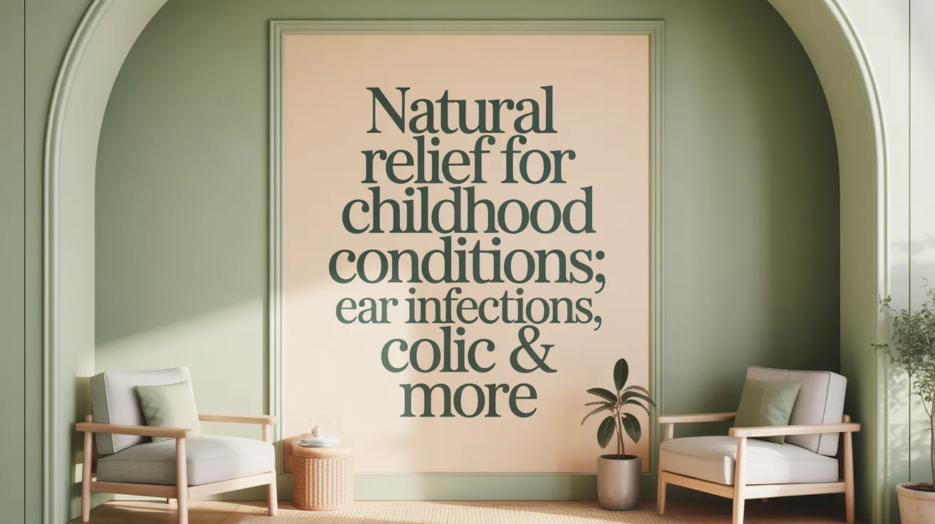 Natural Relief for Childhood Conditions: Ear Infections, Colic & More