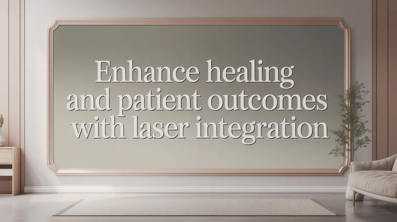 Enhance Healing and Patient Outcomes with Laser Integration