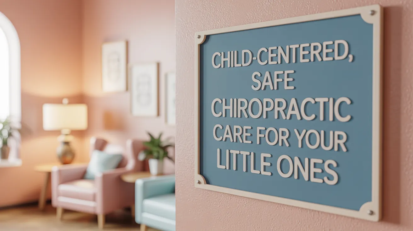 Child-Centered, Safe Chiropractic Care for Your Little Ones