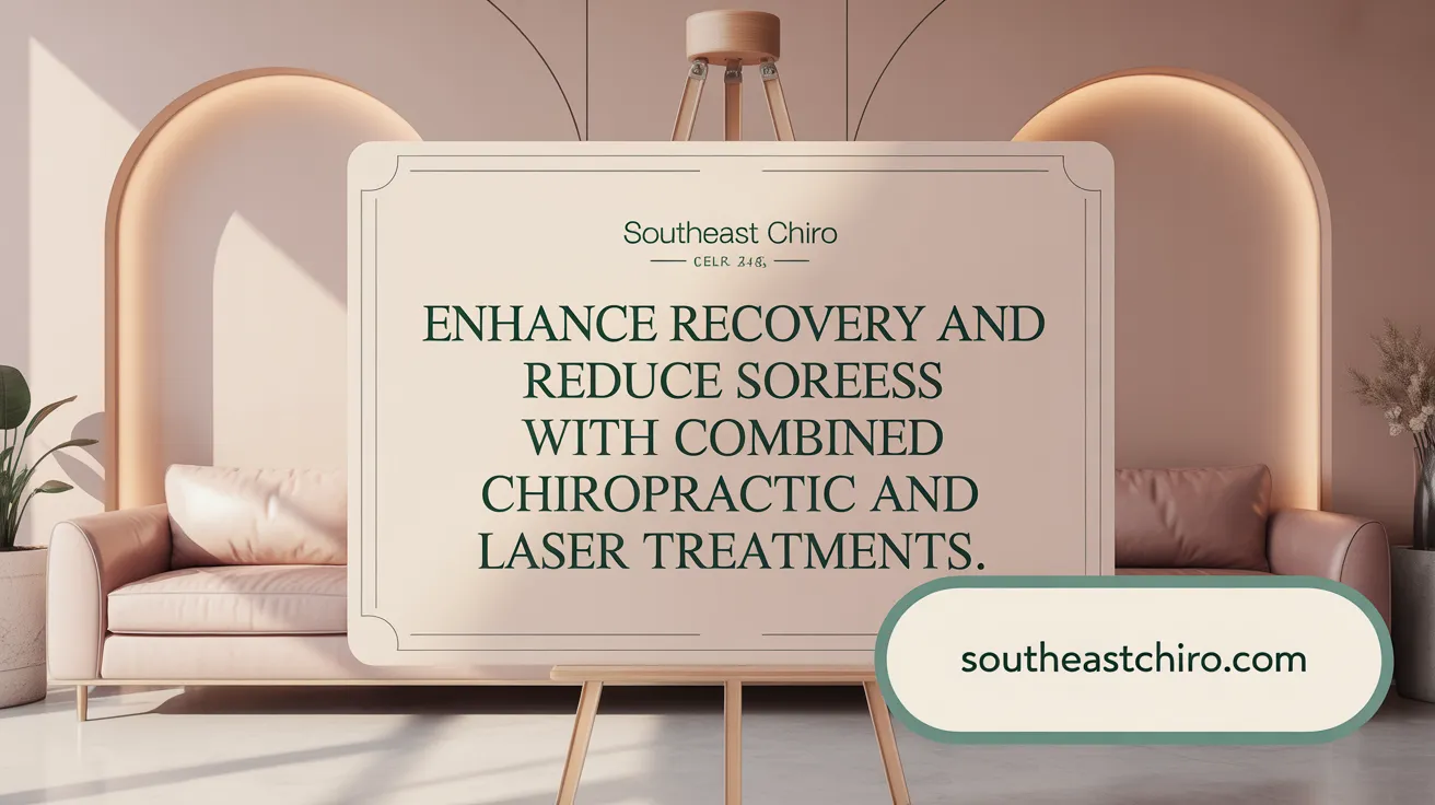 Enhance Recovery and Reduce Soreness with Combined Chiropractic and Laser Treatments