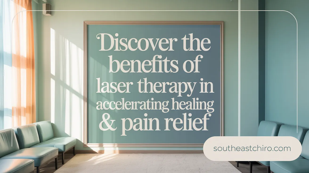 Discover the Benefits of Laser Therapy in Accelerating Healing & Pain Relief