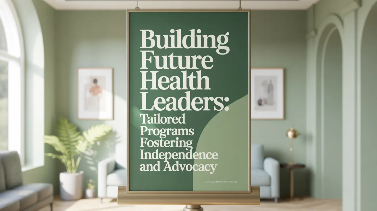 Building future health leaders: Tailored programs fostering independence and advocacy