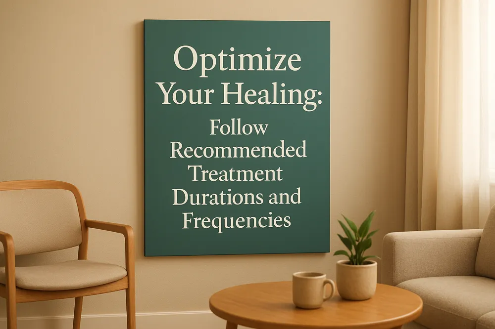 Optimize Your Healing: Follow Recommended Treatment Durations and Frequencies