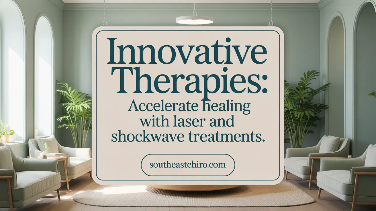 Innovative Therapies: Accelerate Healing with Laser and Shockwave Treatments