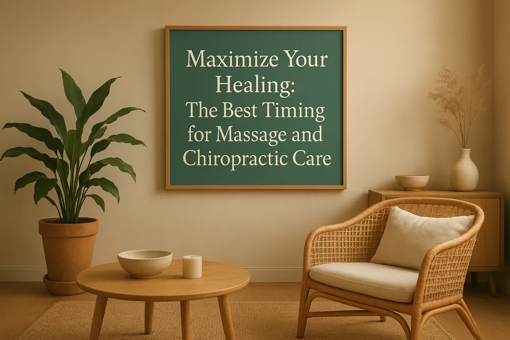 Maximize Your Healing: The Best Timing for Massage and Chiropractic Care