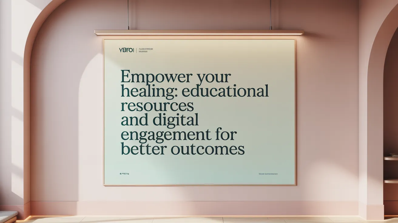 Empower Your Healing: Educational Resources and Digital Engagement for Better Outcomes