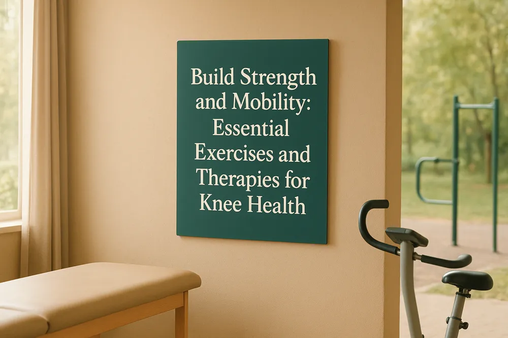 Build Strength and Mobility: Essential Exercises and Therapies for Knee Health