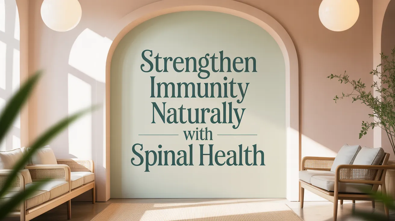 Strengthen Immunity Naturally with Spinal Health