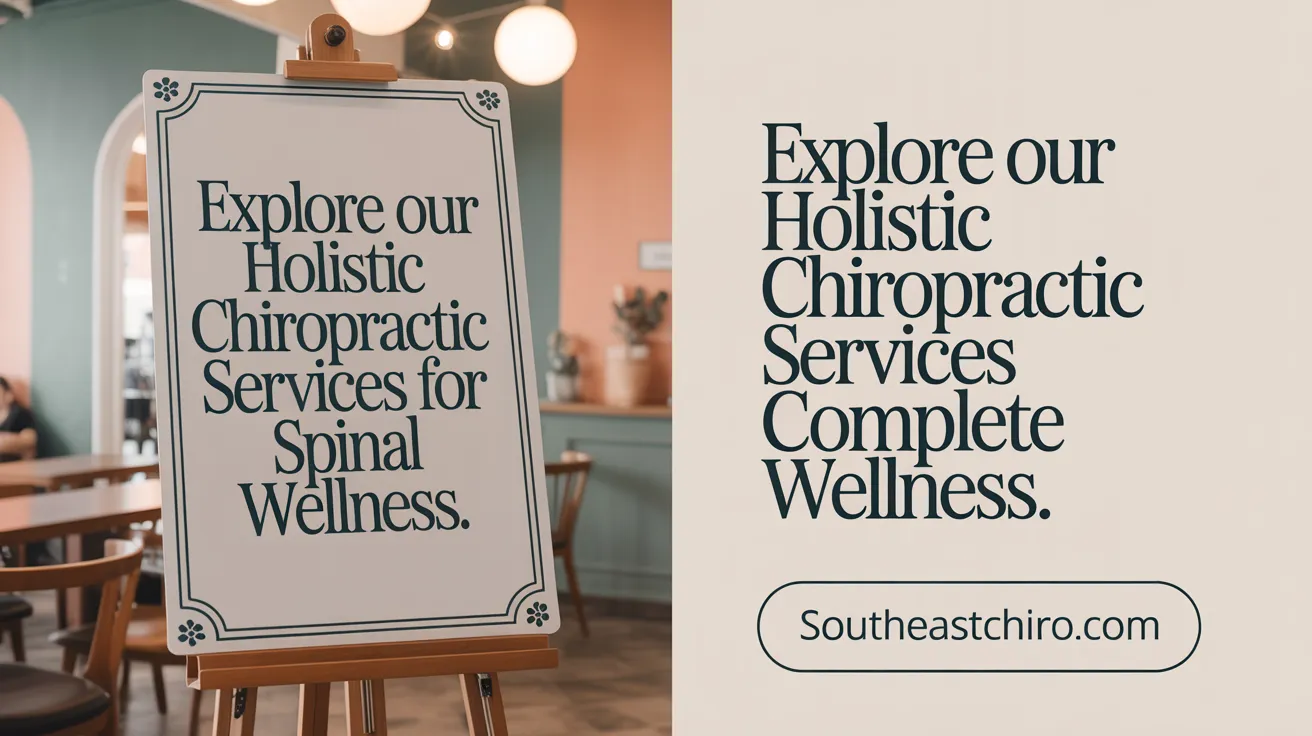 Explore Our Holistic Chiropractic Services for Complete Spinal Wellness