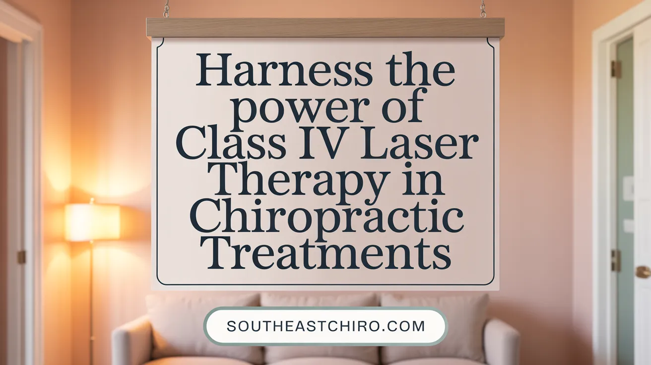 Harness the Power of Class IV Laser Therapy in Chiropractic Treatments