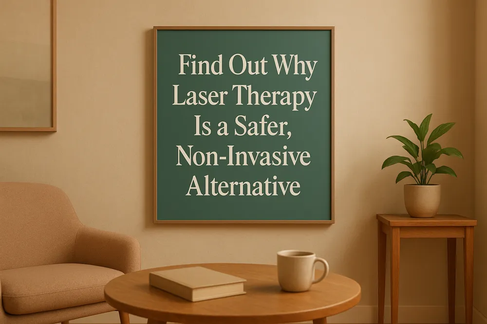 Find Out Why Laser Therapy Is a Safer, Non-Invasive Alternative